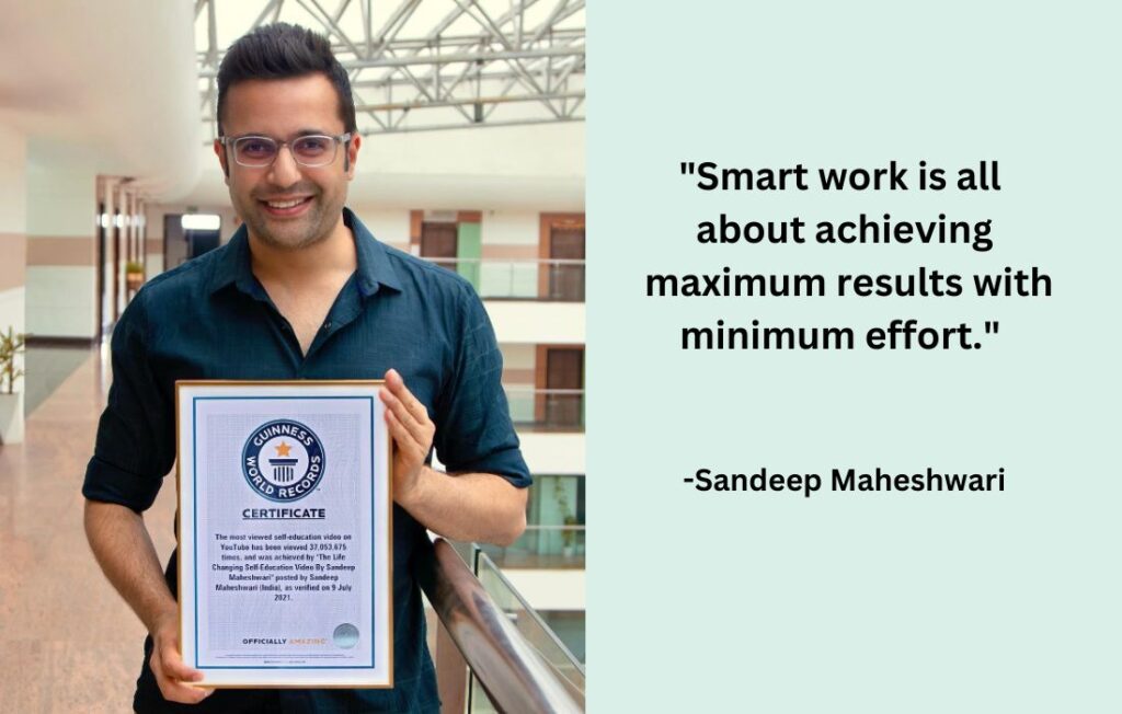 Sandeep Maheshwari - Founder of ImagesBazaar
Set long-term goal: Habits of successful entrepreneurs 